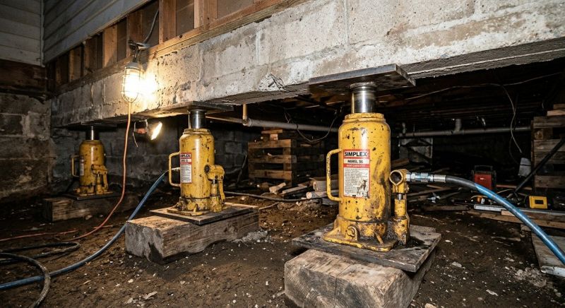 Foundation Jacking detail